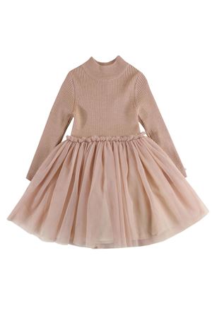 Lotus Dress Corallo chiaro DONSJE KIDS | 404390000099